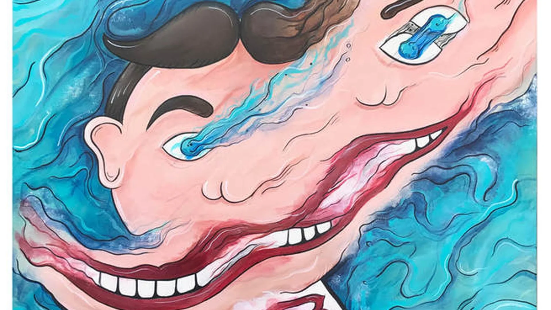 INTERVIEW WITH ARTIST NICK DELMAR Painter, Graphic Designer Freehold, NJ Posted April 5, 2018