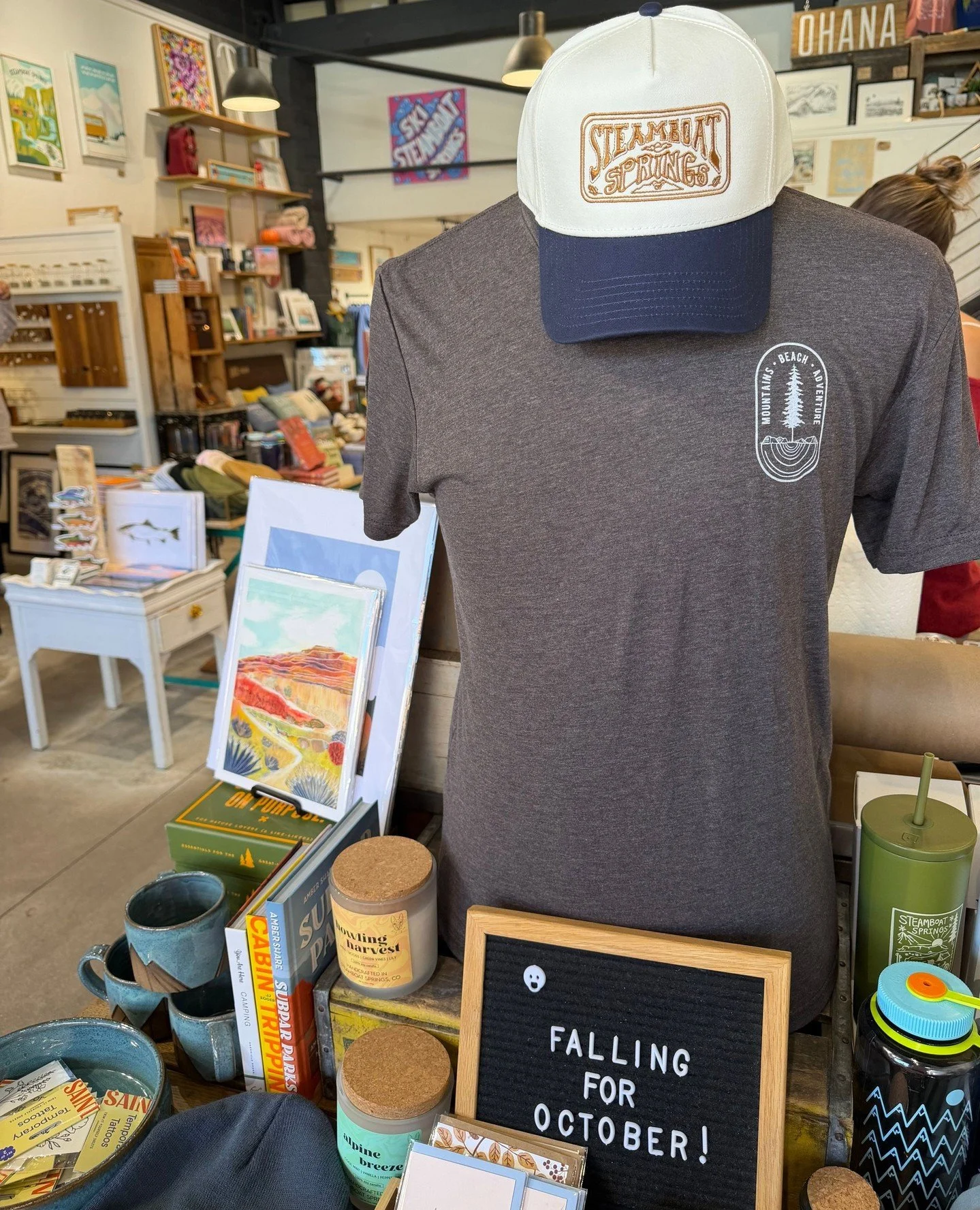 Heads up, Steamboat! 🧢 Our new embroidered hats just landed and they’re peak perfection. ⛰️ Come snag one this weekend! 
-
-
-
#ShopLocal #SteamboatHats #MountainHats #MountainAccessories #Ohana #ShopSteamboat