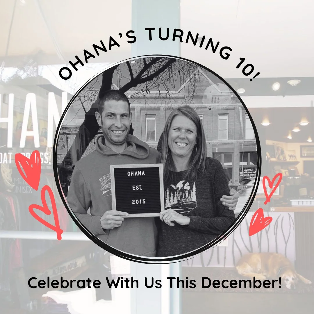 Ohana is turning 10 next month! 🎂 ⁠
⁠
To our Steamboat Springs &amp; Breckenridge communities &mdash; thank you for showing up for us all these years. The first week of December, we&rsquo;ll be celebrating YOU with giveaways, an Anniversary Party + 