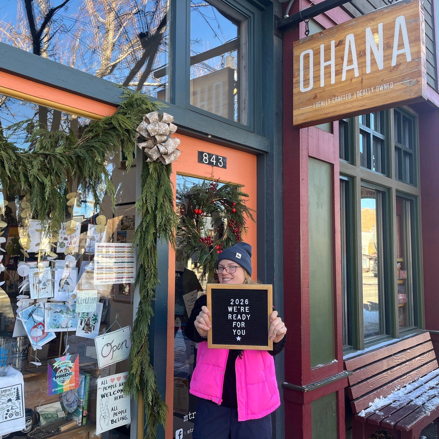 HAPPY NEW YEAR! 🥳✨️ We're so ready to see what great adventures &amp; new unique goods 2026 brings. 💛 ⁠
⁠
What Ohana goods or designs do you want to see more of in 2026? ⁠
-⁠
-⁠
-⁠
#OhanaSteamboat #OhanaBreck #OhanaGoods