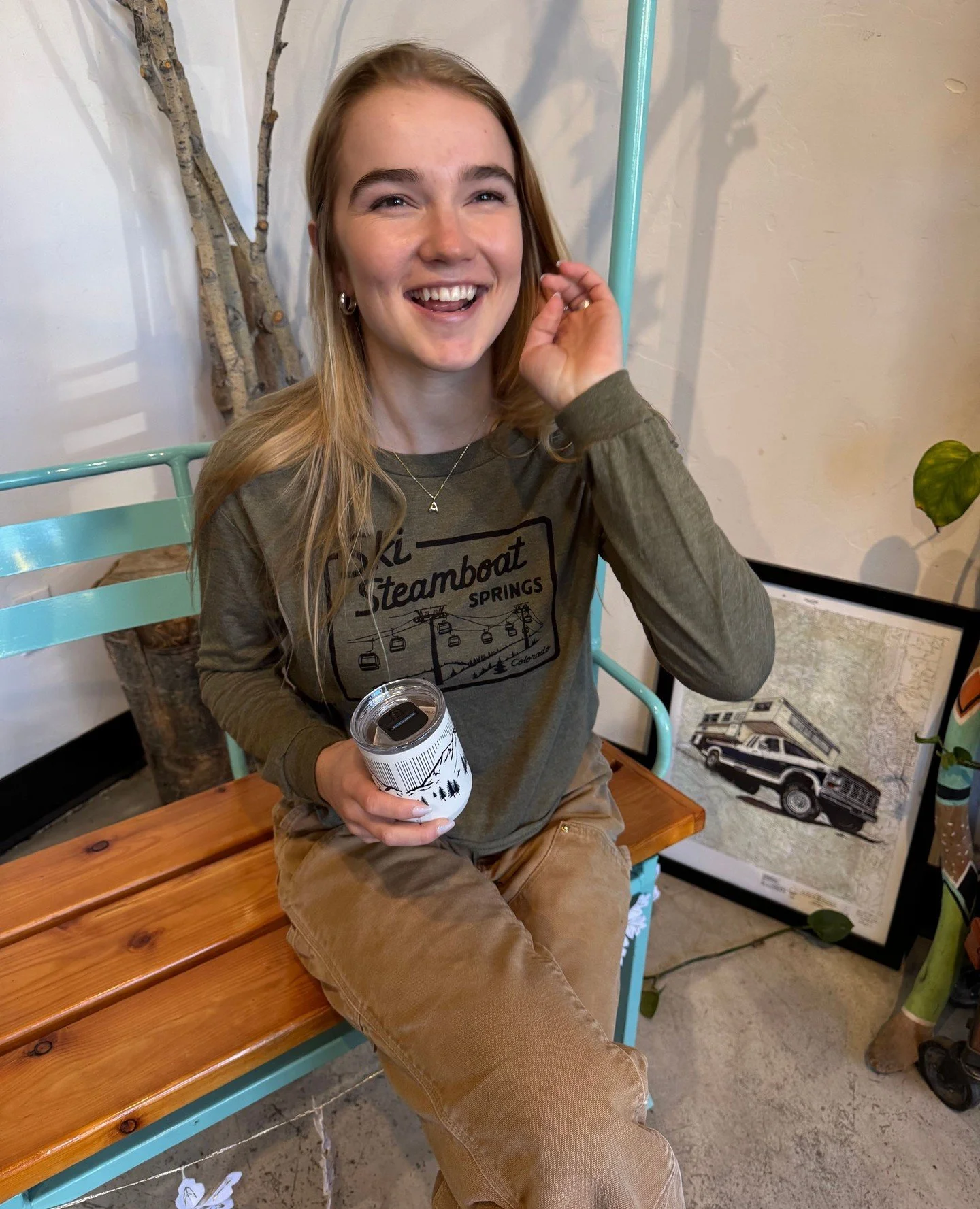 This one's for our Steamboat skiers! ⛷️ // Versatile, cozy, and locally printed, you can't go wrong with our Ski Steamboat Springs long-sleeved t-shirt. ❄️⁠
⁠
Shop in-store or online at the link in bio today! ⁠
-⁠
-⁠
-⁠
#SkiSteamboatSprings #ShopStea