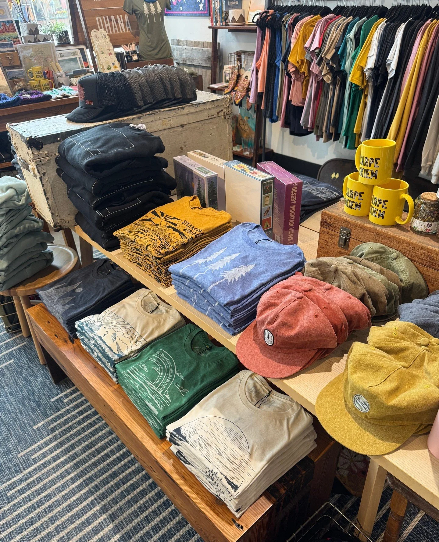 🌞 We're back from break &amp; the shop is open 10-7P daily! ⁠Feeling so refreshed for Spring! Hope to see you soon 💛🌲⁠
-⁠
-⁠
-