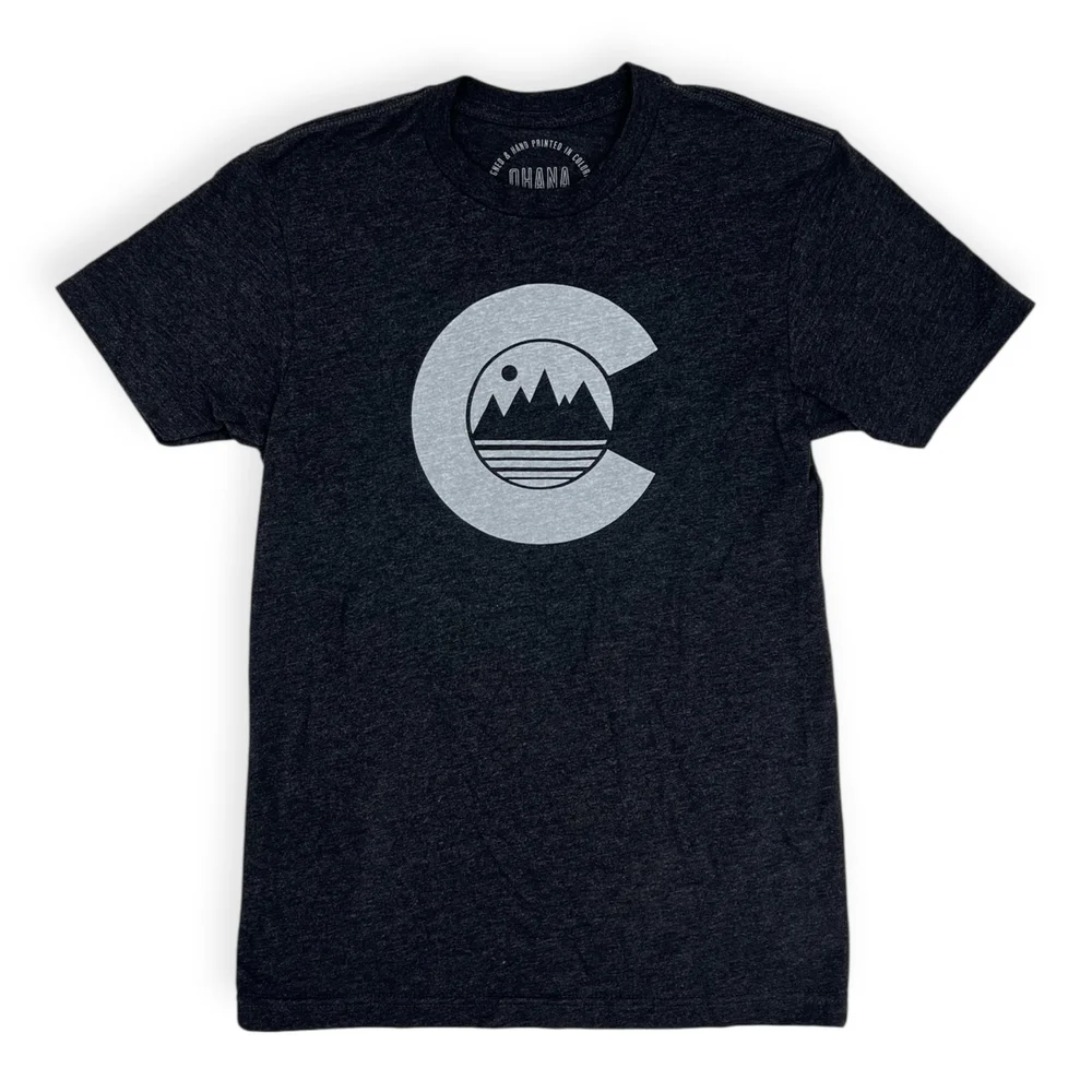 Colorado Pono Unisex T - Vintage Black — OHANA | Mountains. Beach
