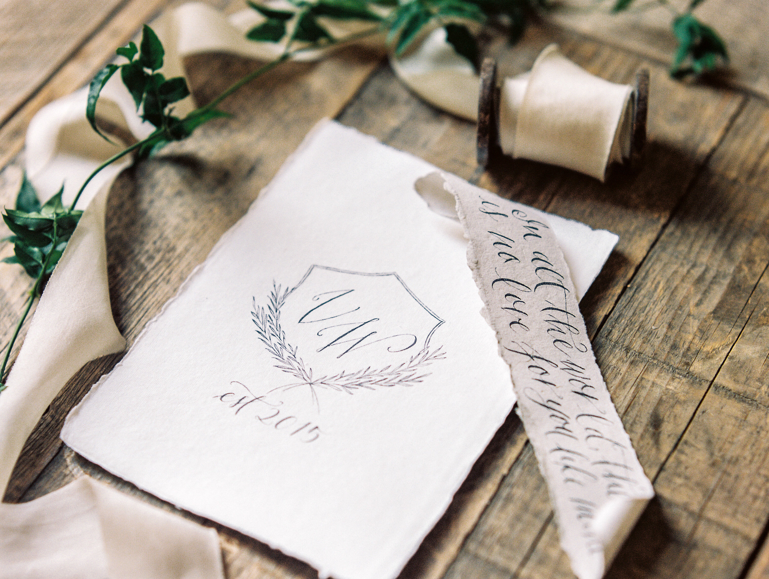 Photography: Lissa Ryan Photography | Planning: The Velvet Veil | Paper & Calligraphy: Spurlé Gul Studio 