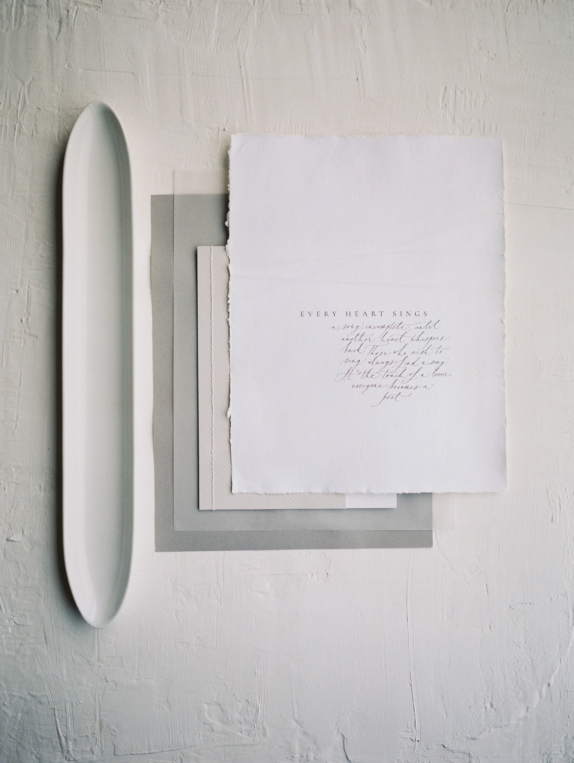 Photography: Jeremy Chou | Styling/Design: Natalie Papova | Calligraphy & Paper Goods: Spurlé Gul Studio