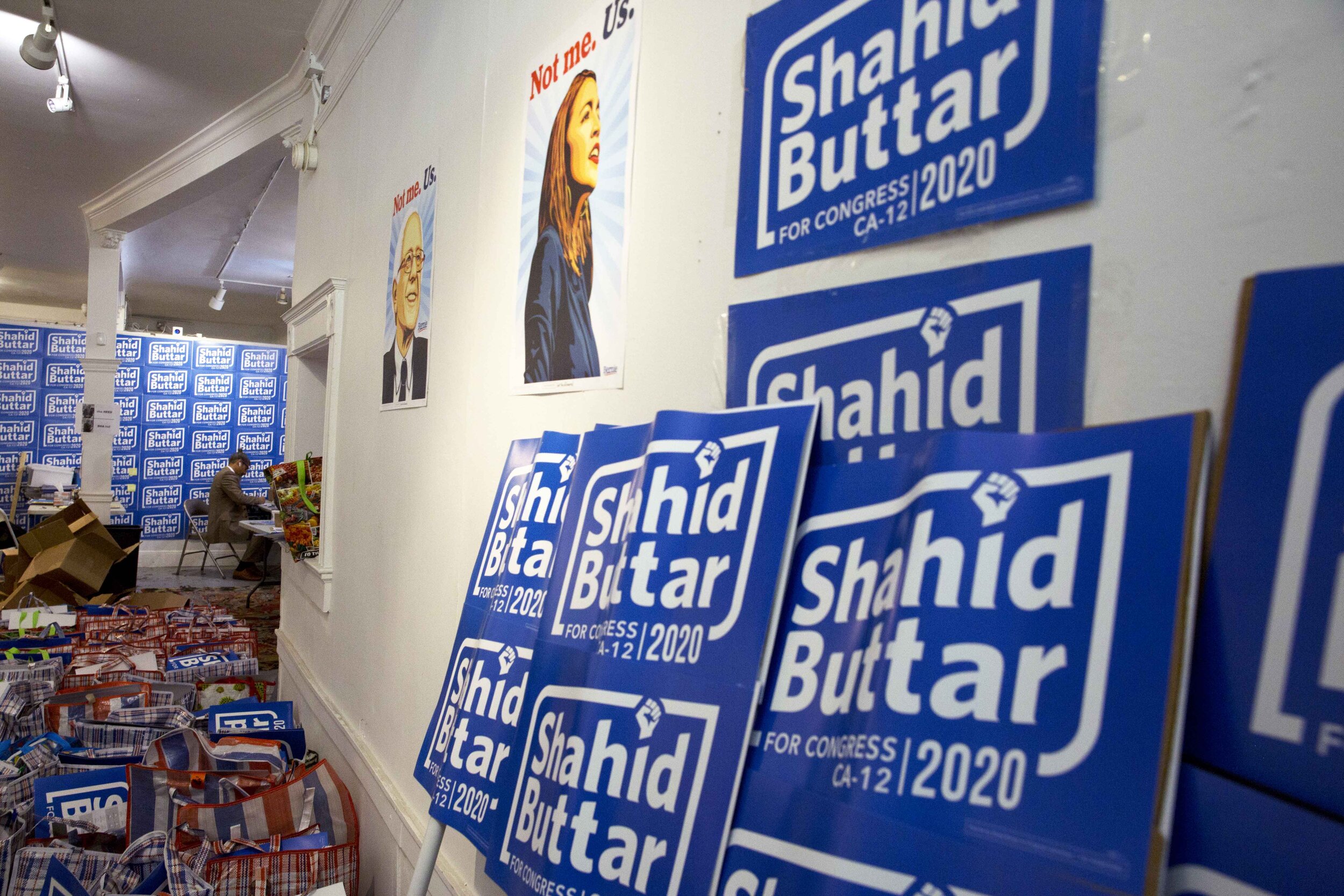 Shahid Buttar campaign headquarters