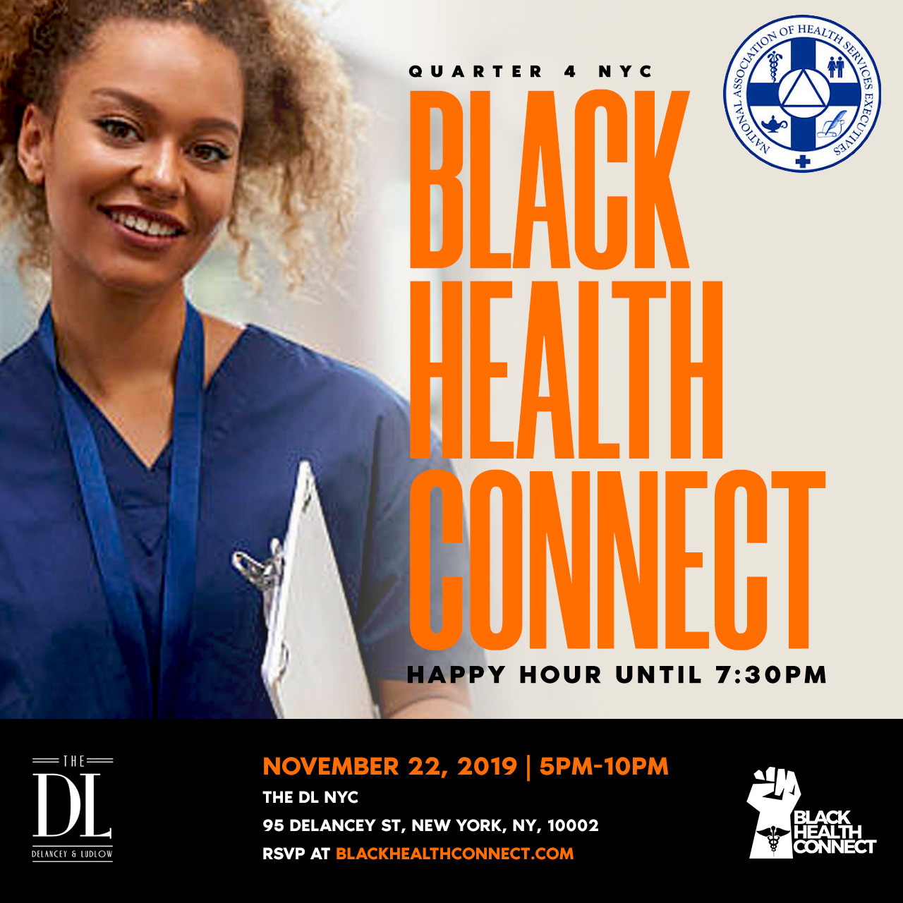 Black Health Connect Q4 Mixer Collaboration with NYR NAHSE — National