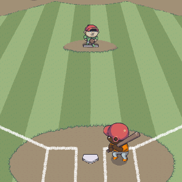Retro Pixel Baseball — Ponywolf