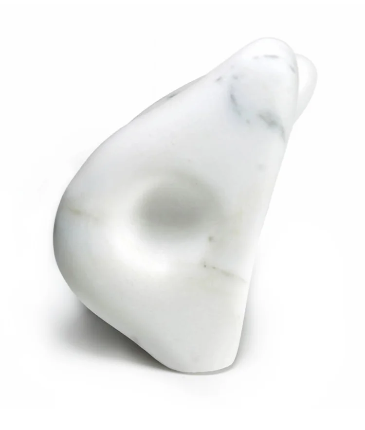 Sculpture that Stands On Its Own 1, 2018, marble, 5 x 3 ¼ x 1 ¼ inches