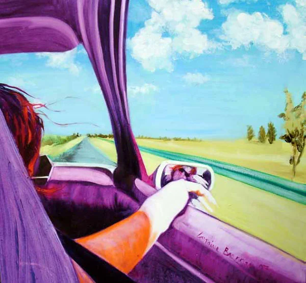 Open Sky       Oil on Canvas       40" x 40" 