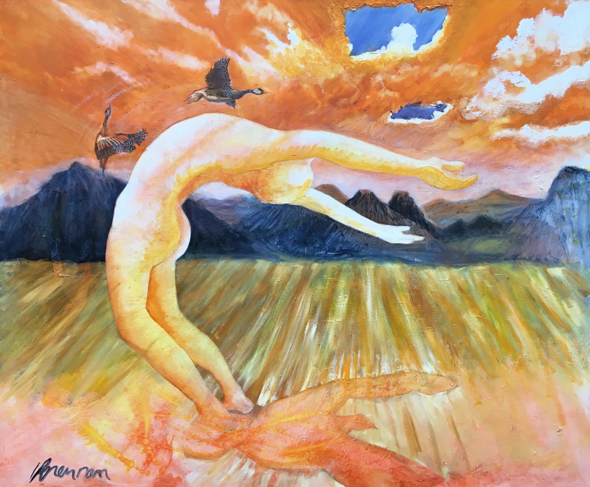 Giving in and letting go