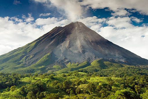 Volcano Hike at the National Park