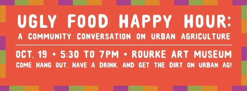 October 2015 - A Community Conversation on Urban Agriculture featured panelists Abby Gold (NDSU School of Public Health), Noelle Harden (University of Minnesota Extension), Travis Luthi (Three Bears Honey Co.), Whitney Oxendahl (Cass Clay Food Systems Initiative Steering Committee) and Kayla Pridmore (Woodchuck Community Farms).