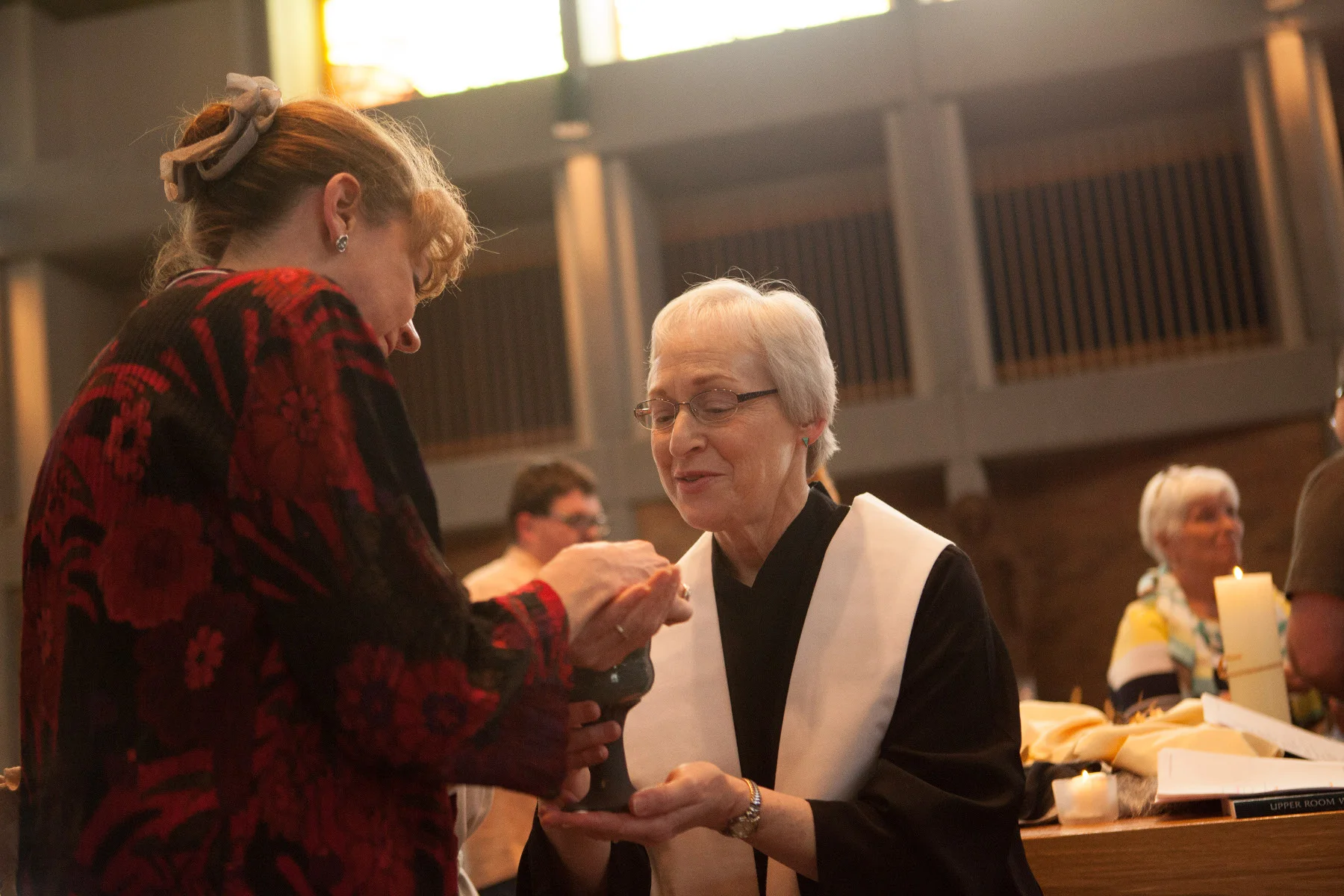 A time for sharing morning and night prayers, evening Eucharist and silence all of which set the rhythm of the week.