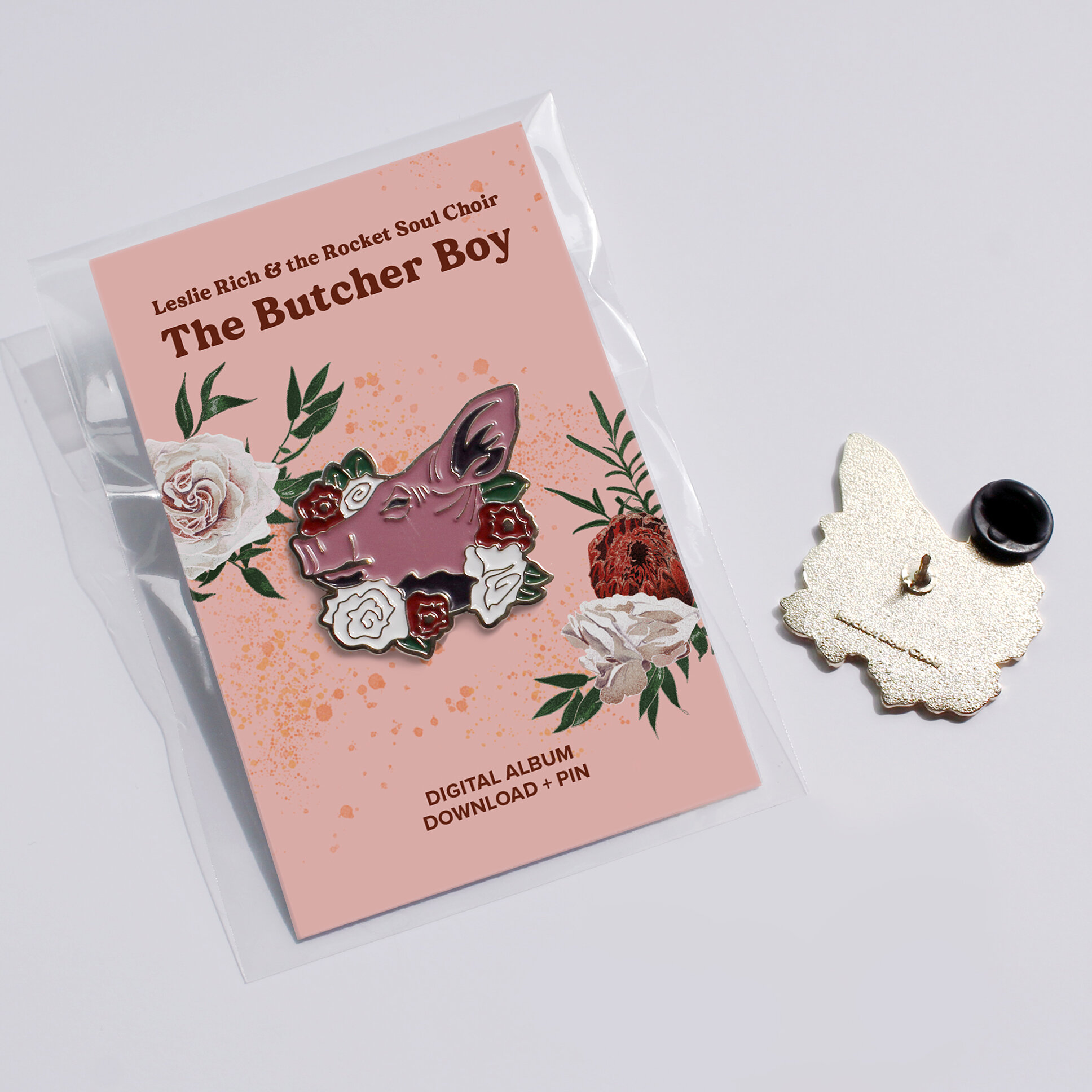 The Butcher Boy - Enamel Pin + Digital Download
