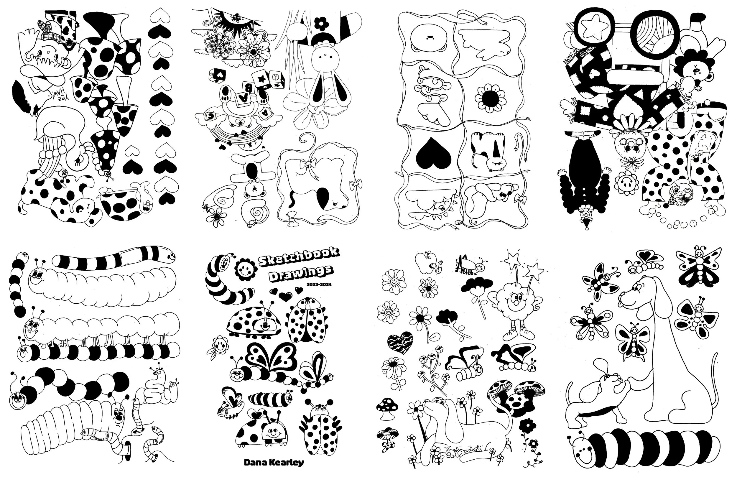 Mini Sketchbook Zine #1