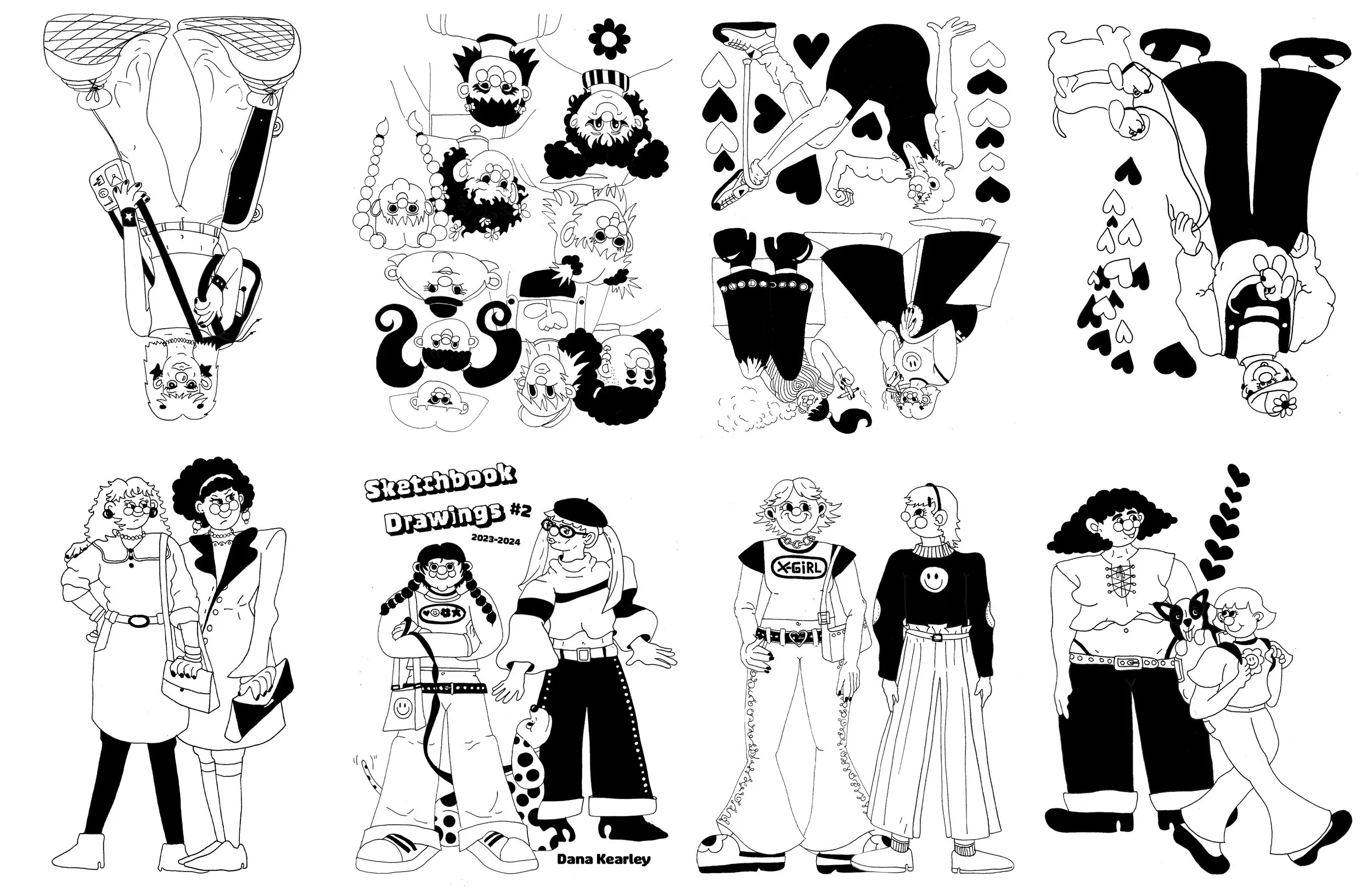Mini Sketchbook Zine #2