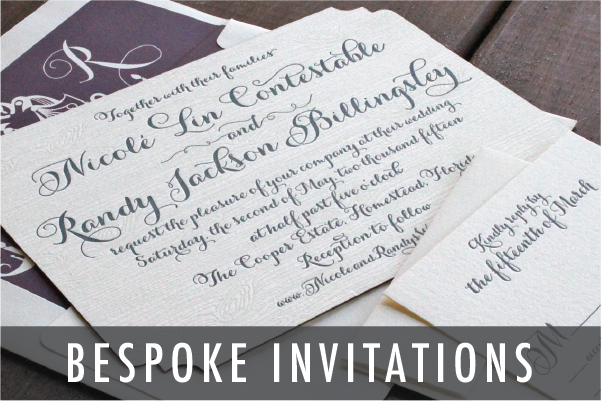 Bespoke invitations