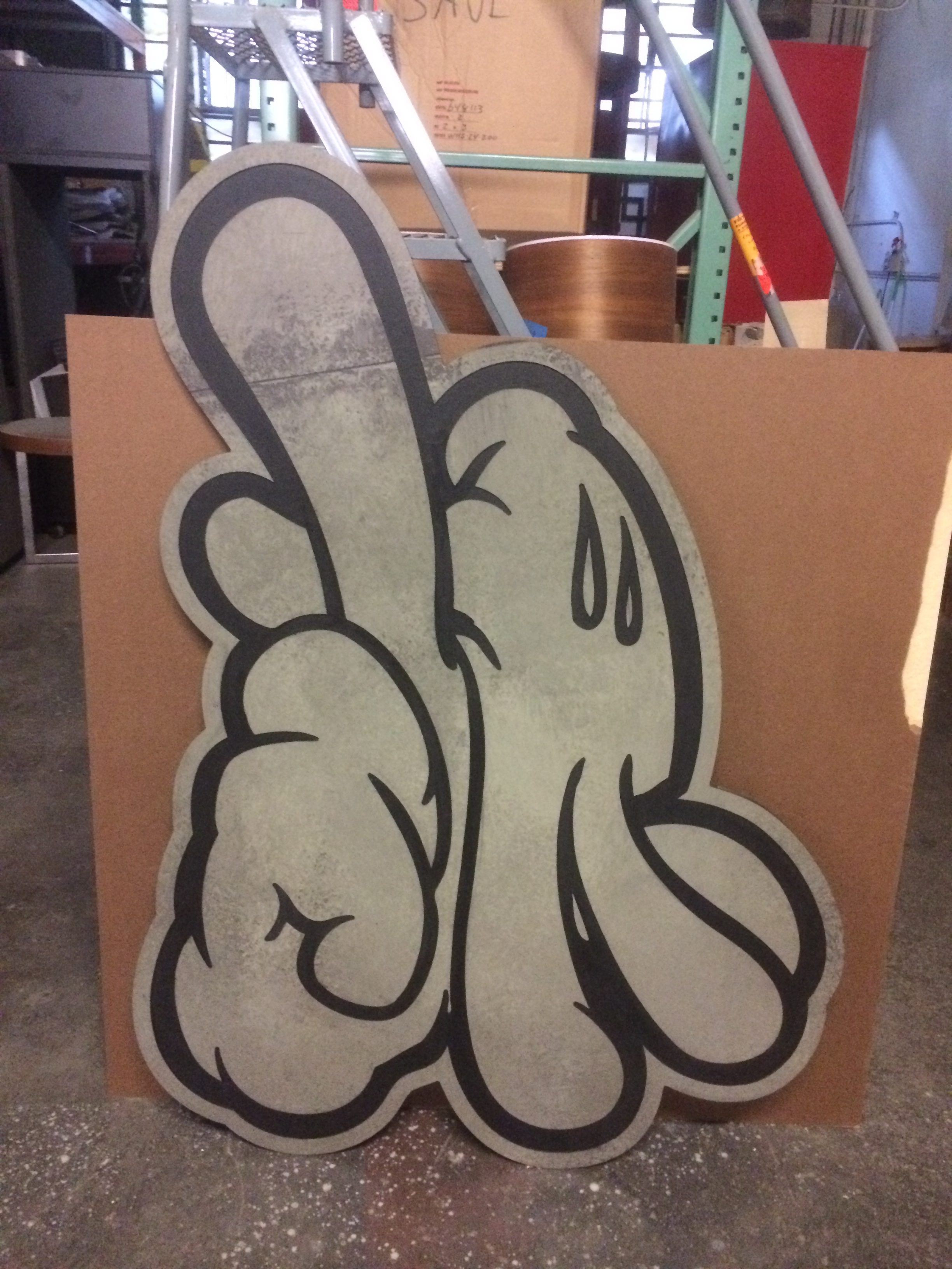  36" x 54"  CUSTOM PAINT AND MDF 