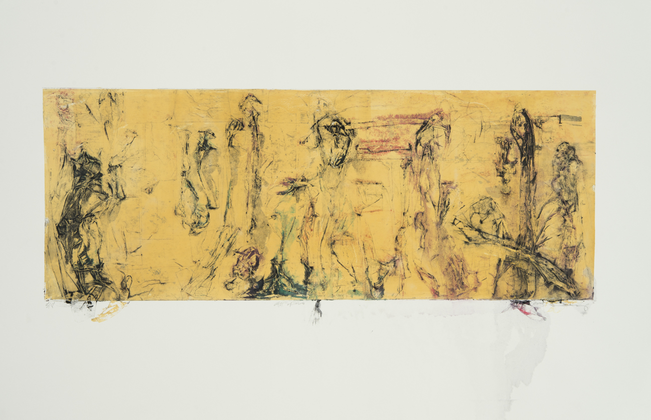 All of Us Monoprint 2015