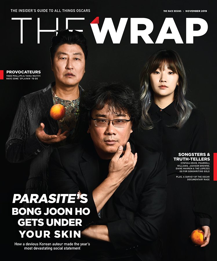 PARASITE CAST - THE WRAP MAGAZINE COVER