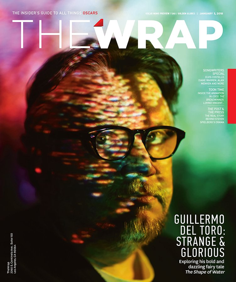GUILLERMO DEL TORO - THE WRAP MAGAZINE COVER