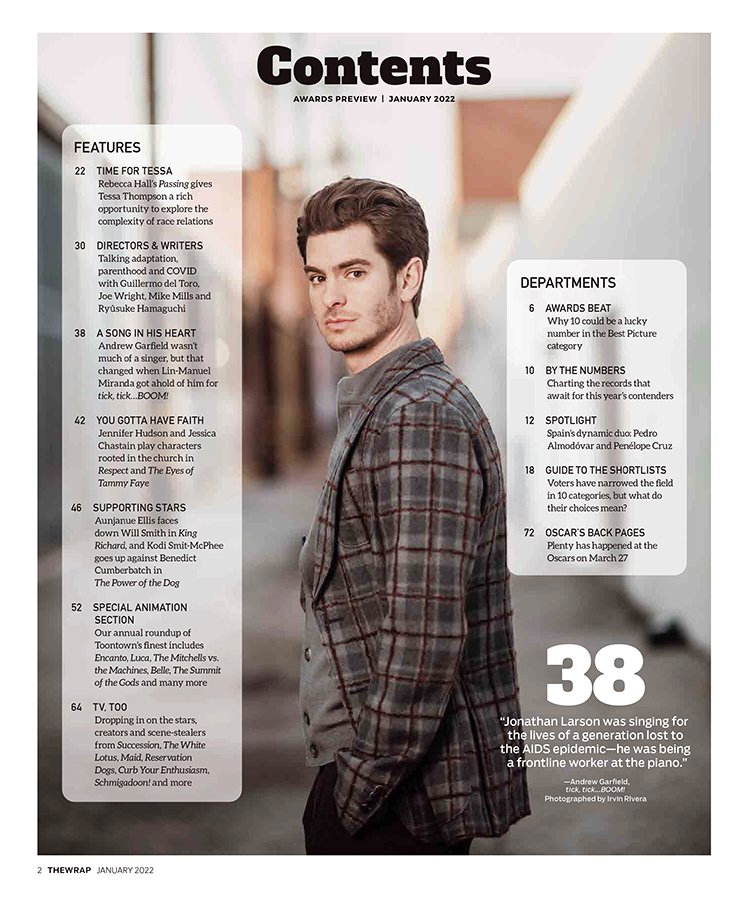 ANDREW GARFIELD - THE WRAP MAGAZINE