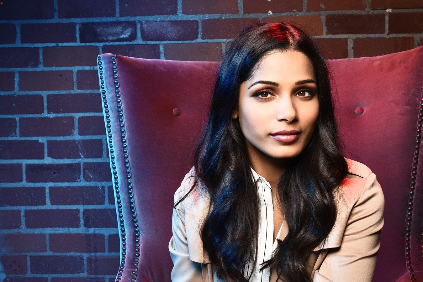 FREIDA PINTO - THE WRAP MAGAZINE