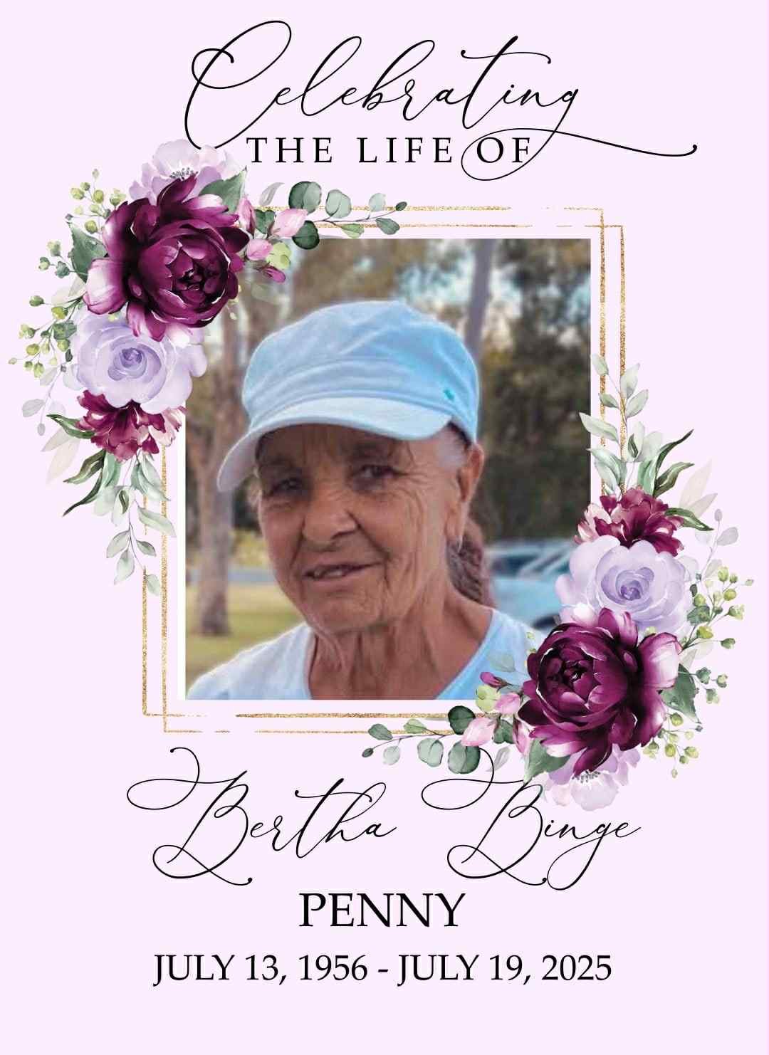 BINGE, Bertha Elizabeth