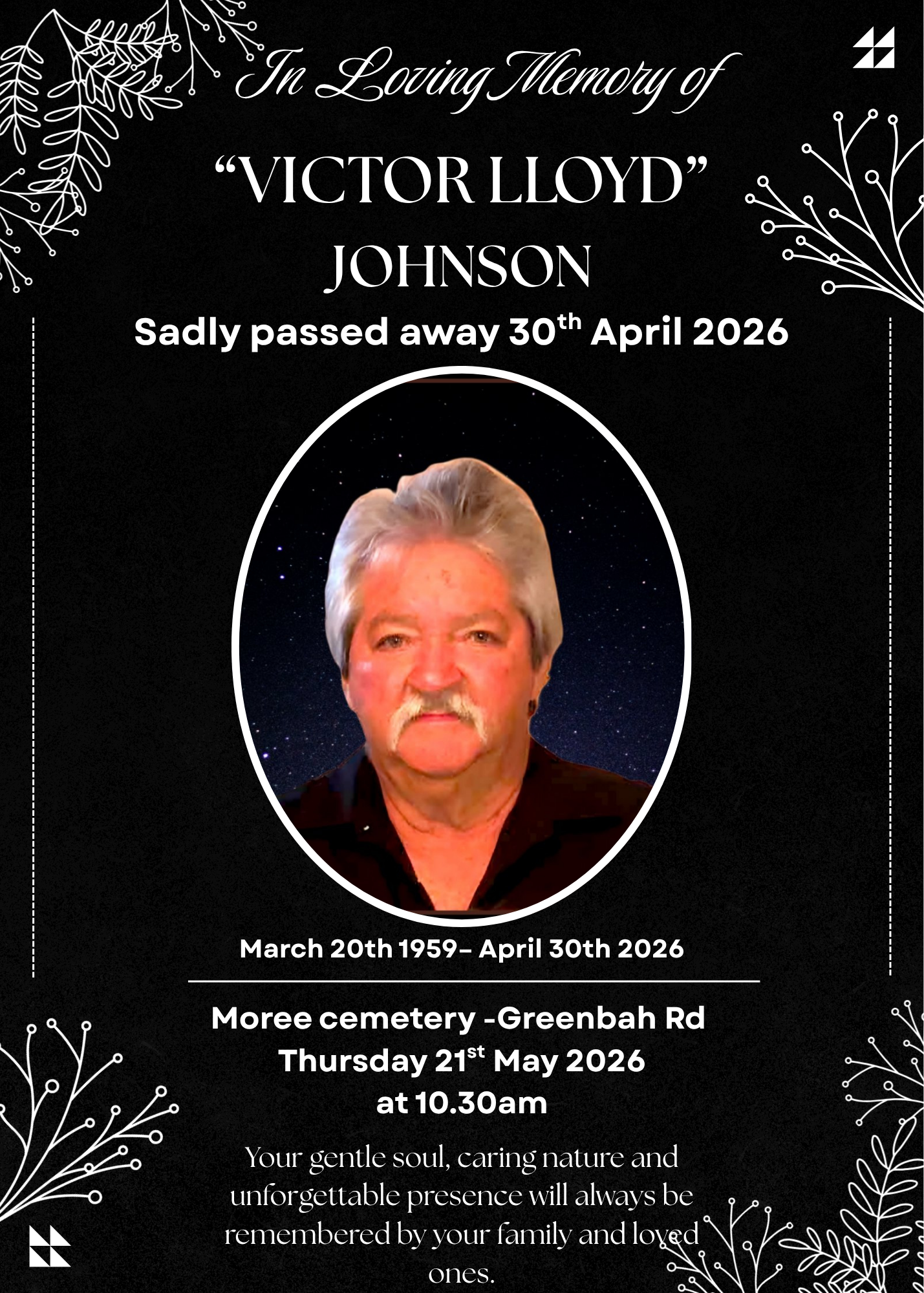 JOHNSON, Victor Lloyd
