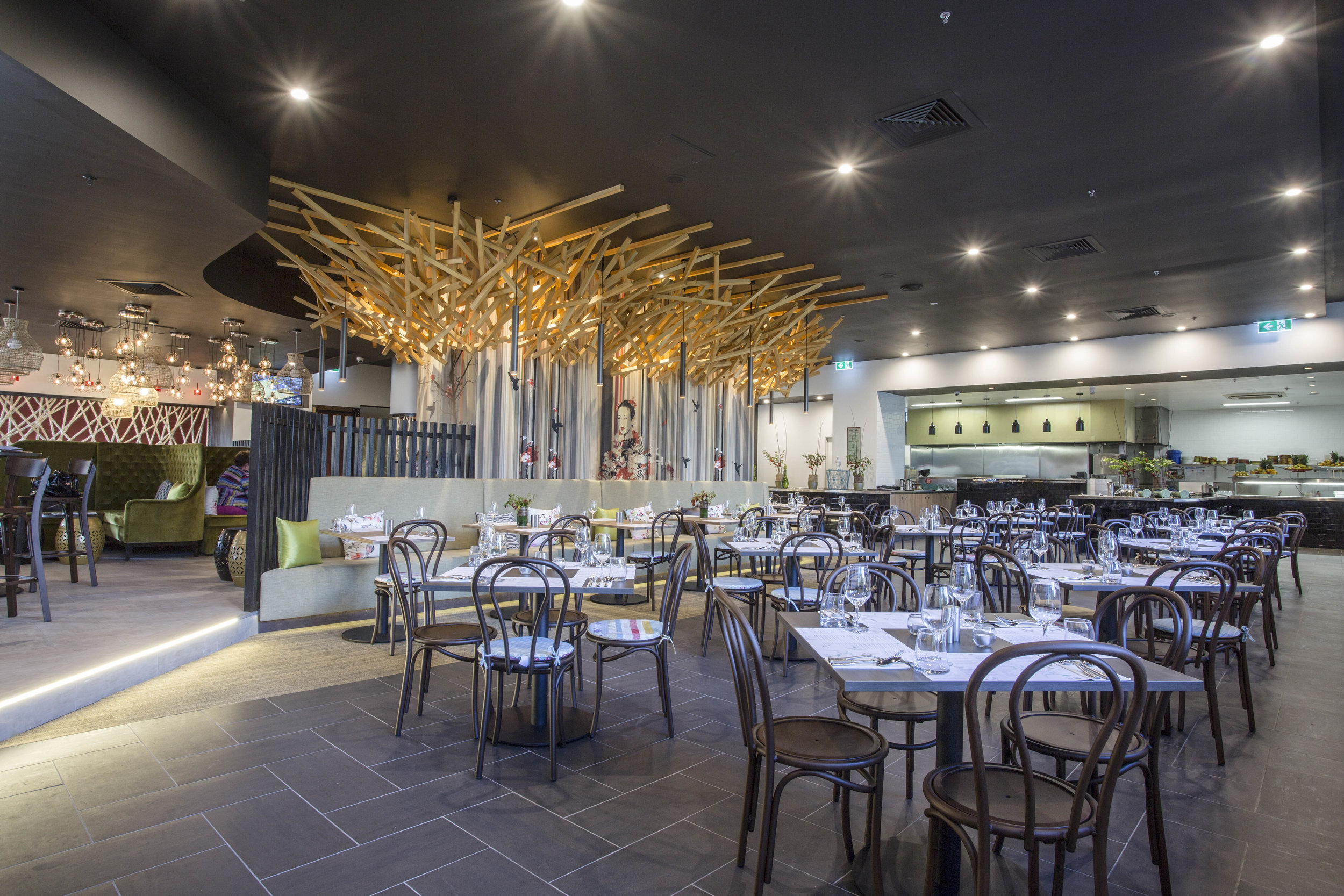 Nest dining Nest Restaurant + Bar by TONIC Design