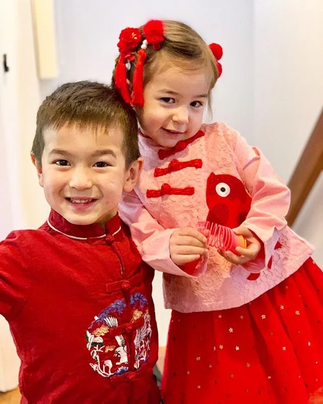 Happy year of the brown earth pig! 🐷 from our family to yours...Here&rsquo;s to 2019! #新年快乐 #恭喜发财