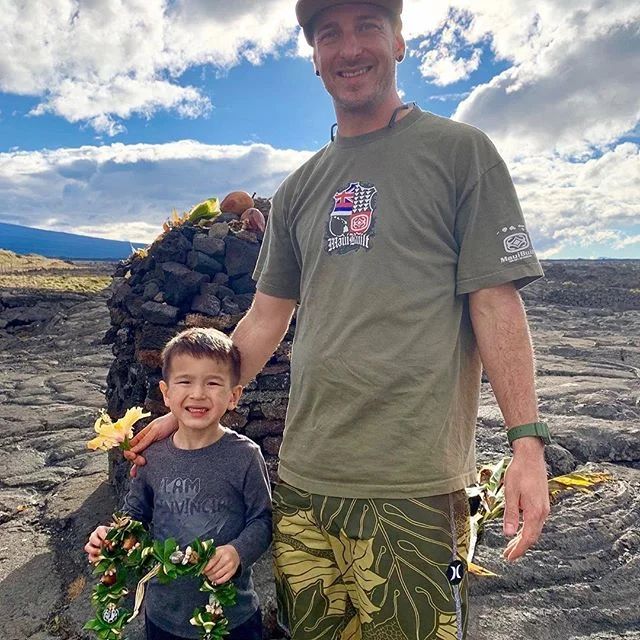 Repost &bull; chef @jordankeao :  We are fighting to protect our Mauna! Calling all Aloha &lsquo;Aina worriers to bring about awareness and defend!  Had to bring my son Kainoa to the base of Pu&rsquo;u Huluhulu on our last trip to Big Island to teach