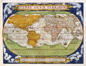 1570: Ortellus World Map