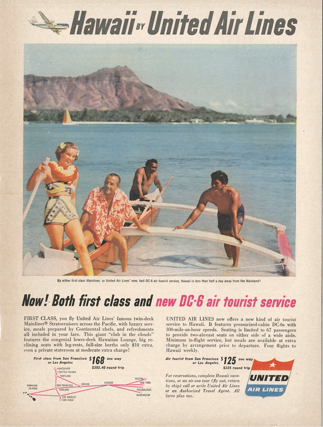 Hawaii by United Air - Diamond Head.png