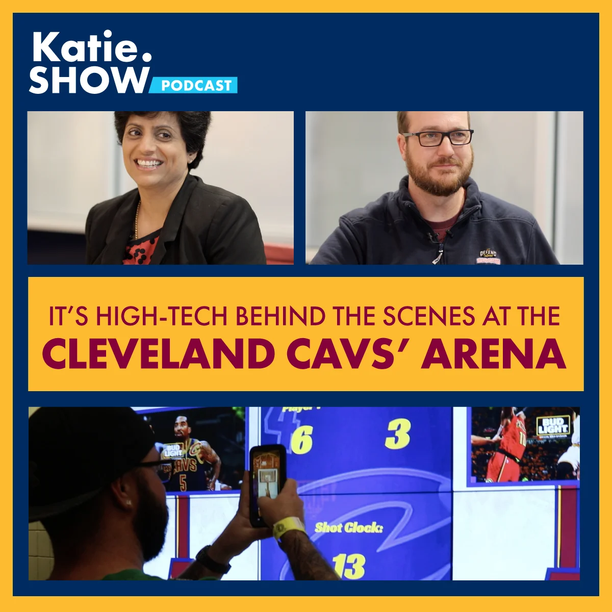 EP 67: It's Hi-Tech behind the scenes at the Cleveland Cavs' Arena