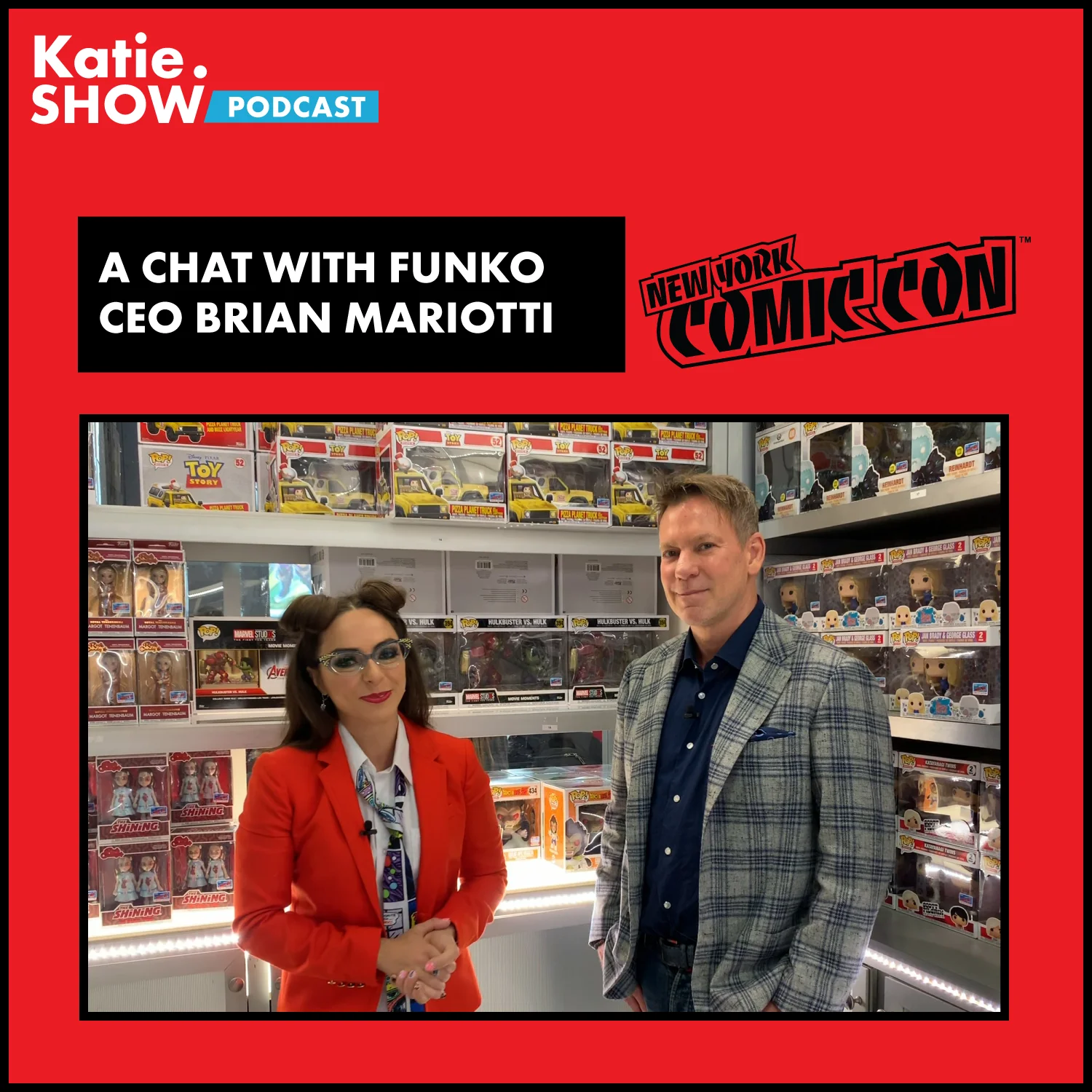 Katie.Show | EP 88: A Chat with Funko CEO Brian Mariotti at New York Comic Con