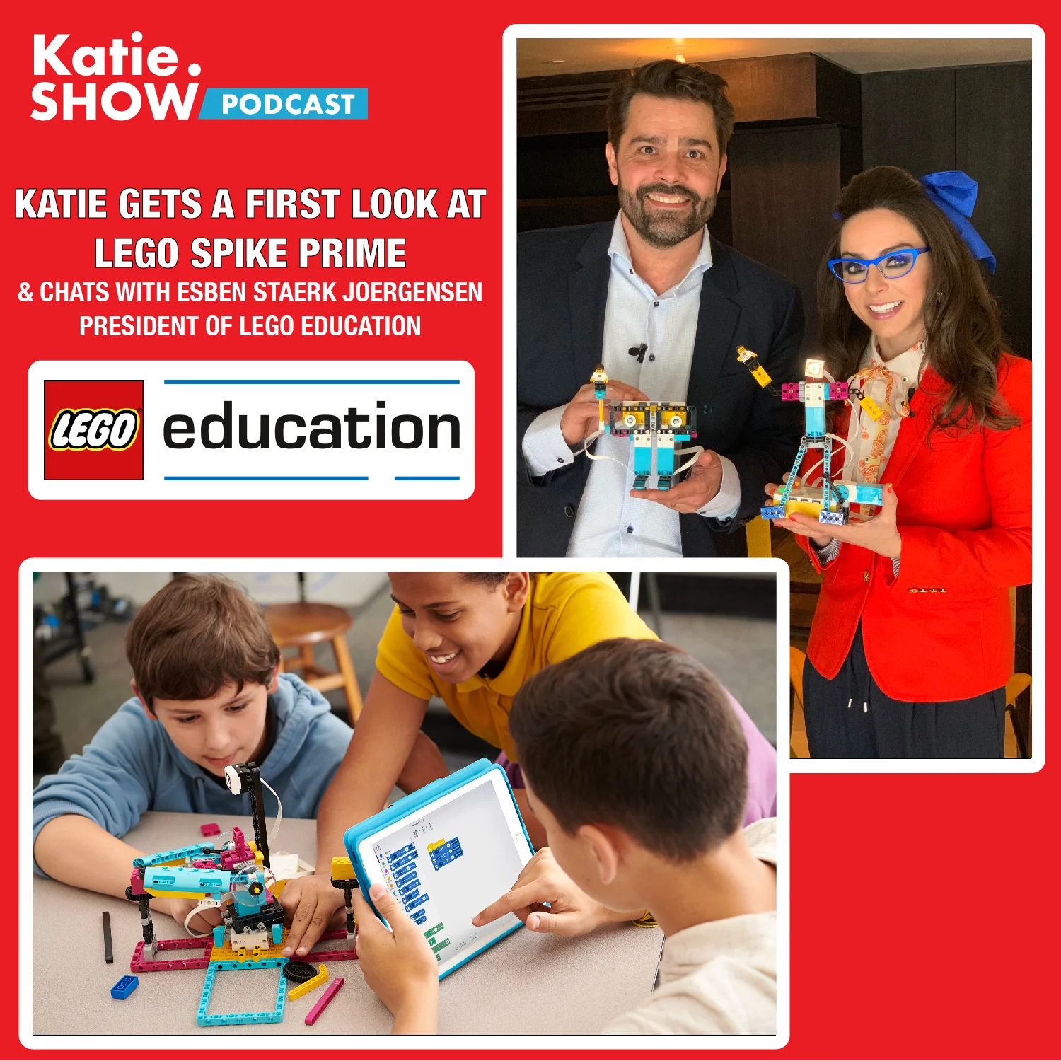 Katie.Show | EP 92: First look at LEGO SPIKE Prime 