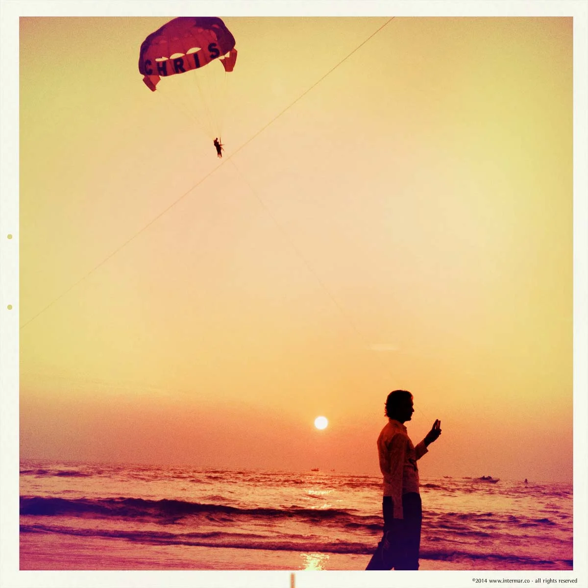 Walking Man · Benaulim Beach, Goa, India