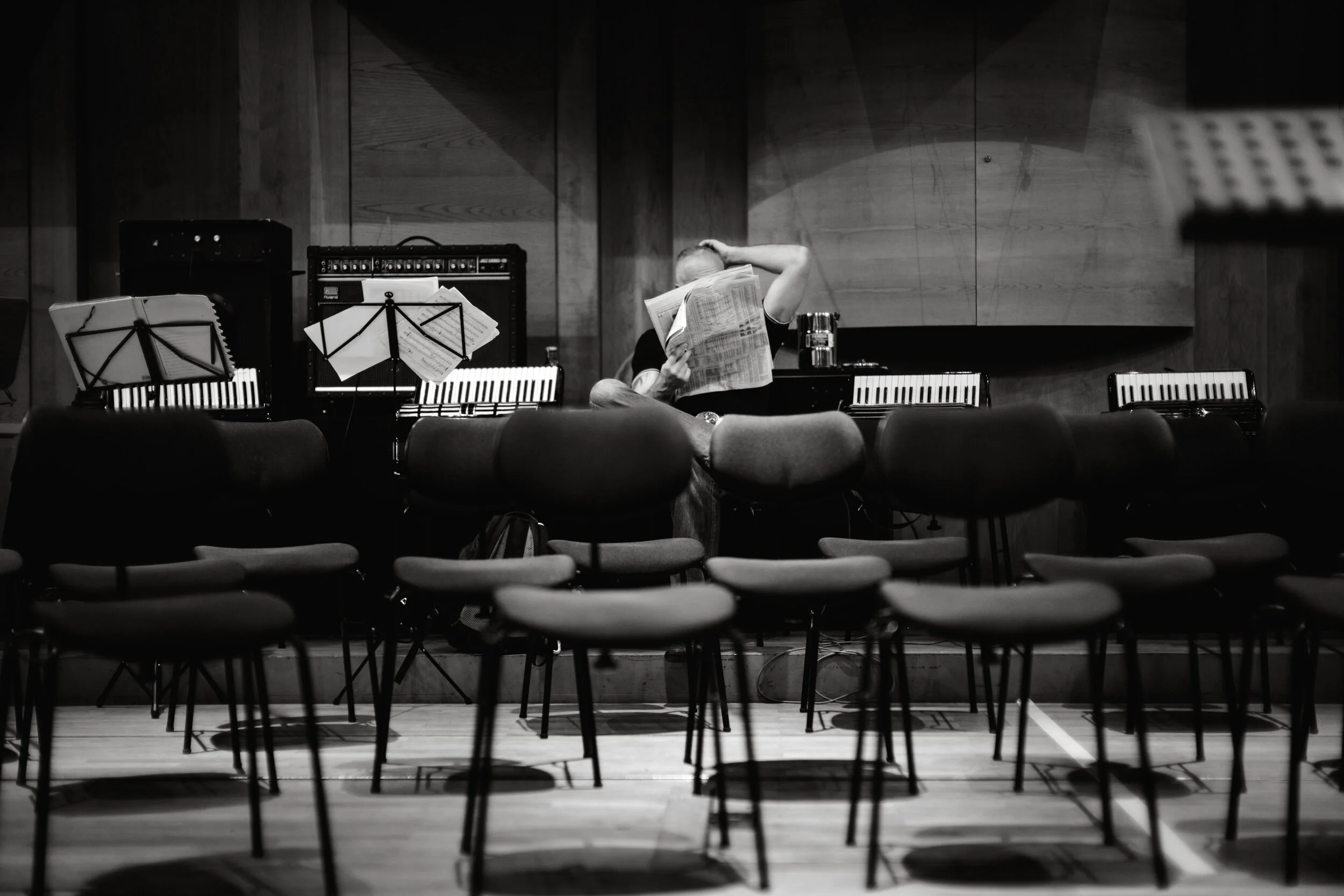 Pause · Großer Saal der Staatlichen Hochschule für Musik München