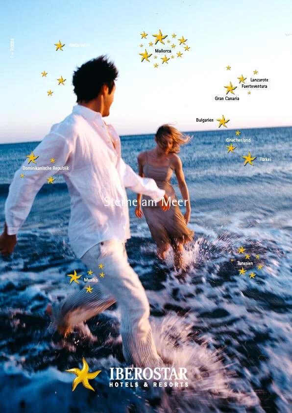 Anzeigenkampagne Imagemotive Print · Beach · Iberostar Hotels & Resorts (Copy)