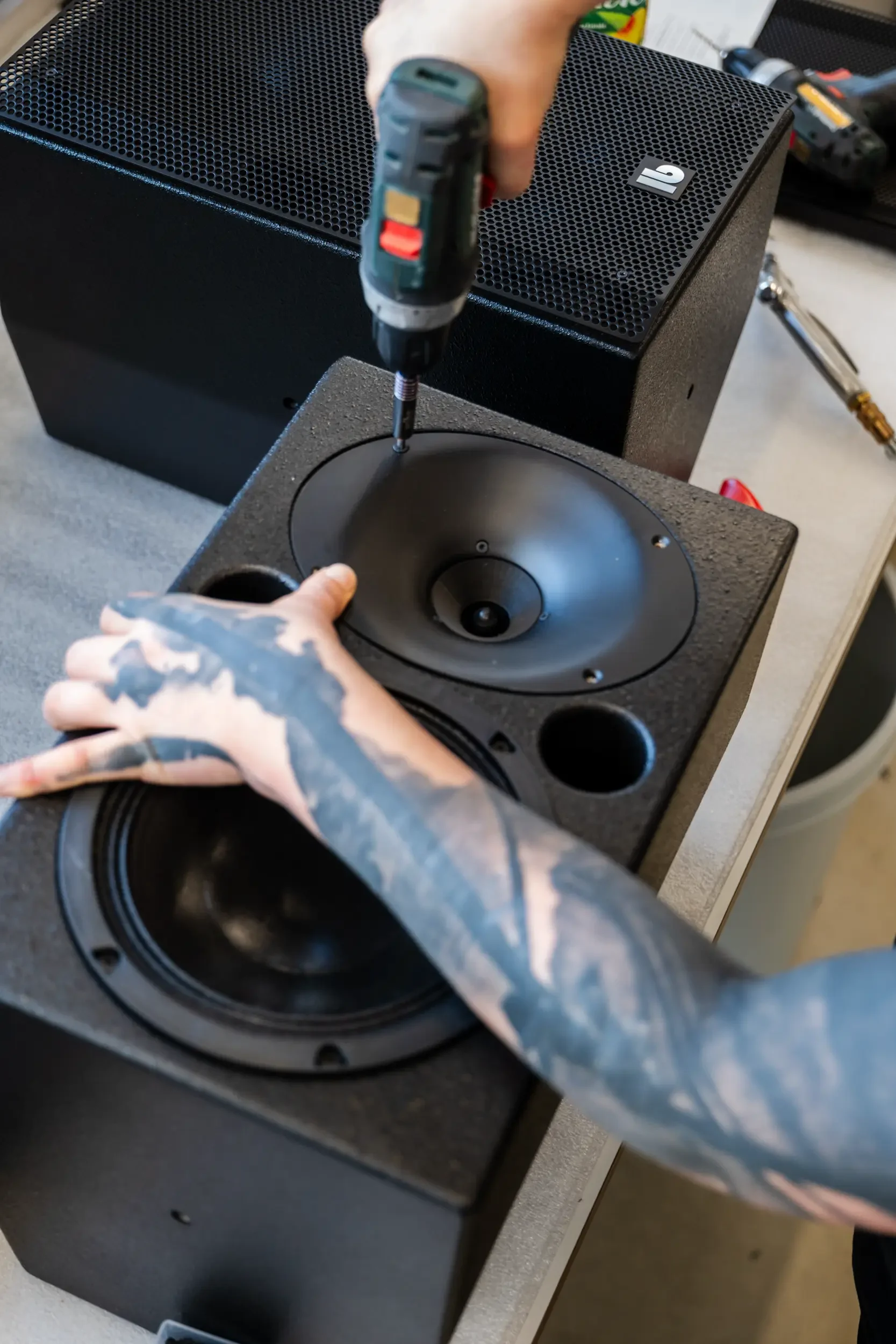 Manufacturing · lb Lautsprecher und Beschallungstechnik GmbH · Made in Germany · Industriefotografie, Corporate Photography, Reportage, Unternehmensportrait by Frogfisher Photographers, Fotograf Peter Aldag, Hamburg Stuttgart München