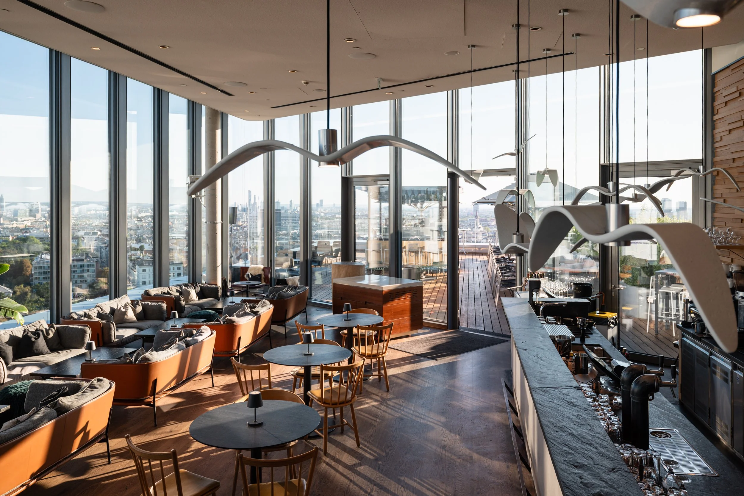 Rooftop-Restaurant & Bar Aurora · Hyatt Regency Vienna 