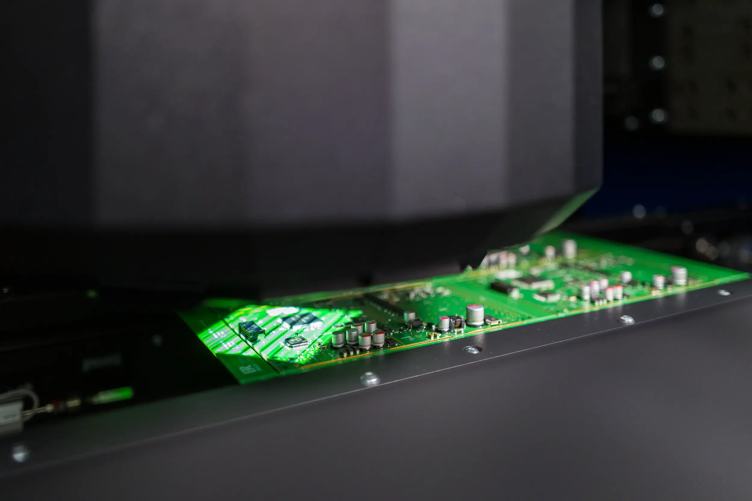 In-Line SMT Fertigung · Laserscan III · Industriefotografie, Produktion, Dokumentation by Frogfisher Photographers, Fotograf Peter Aldag, Stuttgart München Hamburg