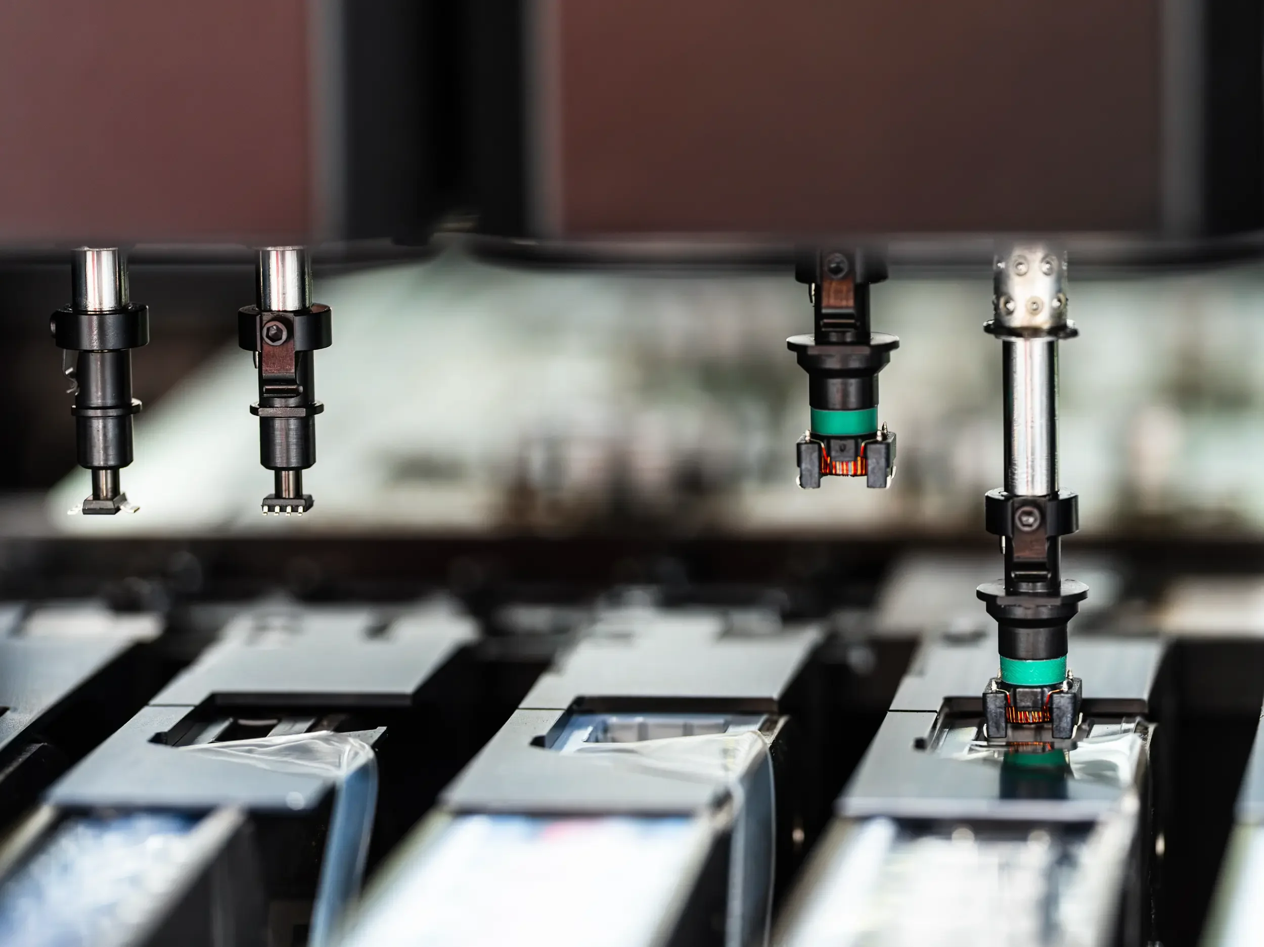 In-Line SMT Fertigung · Bestückung II · Industriefotografie, Produktion, Dokumentation by Frogfisher Photographers, Fotograf Peter Aldag, Stuttgart München Hamburg