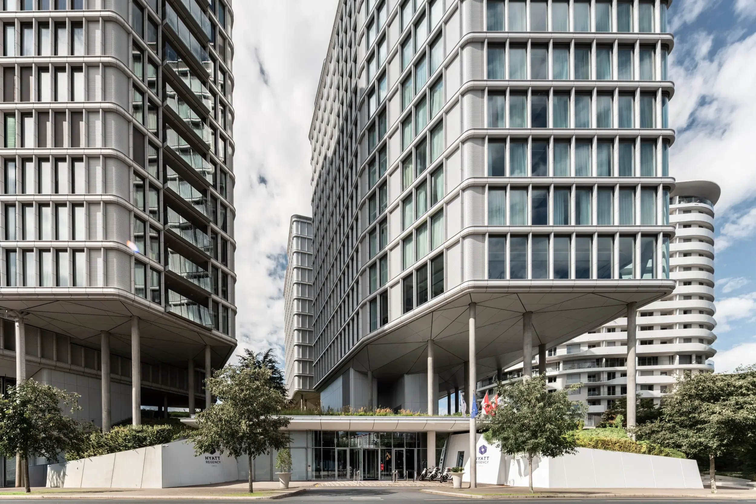 Eingang Hyatt Regency Vienna