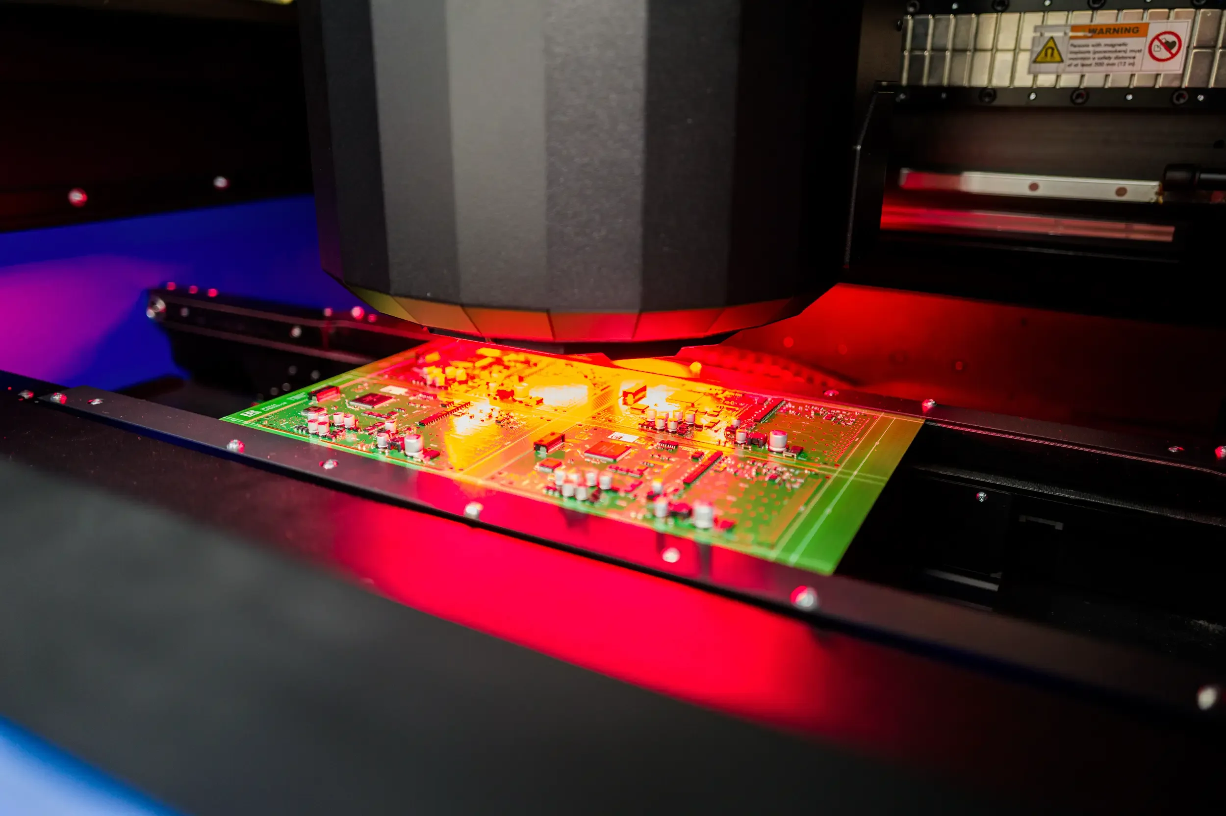 In-Line SMT Fertigung · Laserscan II · Industriefotografie, Produktion, Dokumentation by Frogfisher Photographers, Fotograf Peter Aldag, Stuttgart München Hamburg