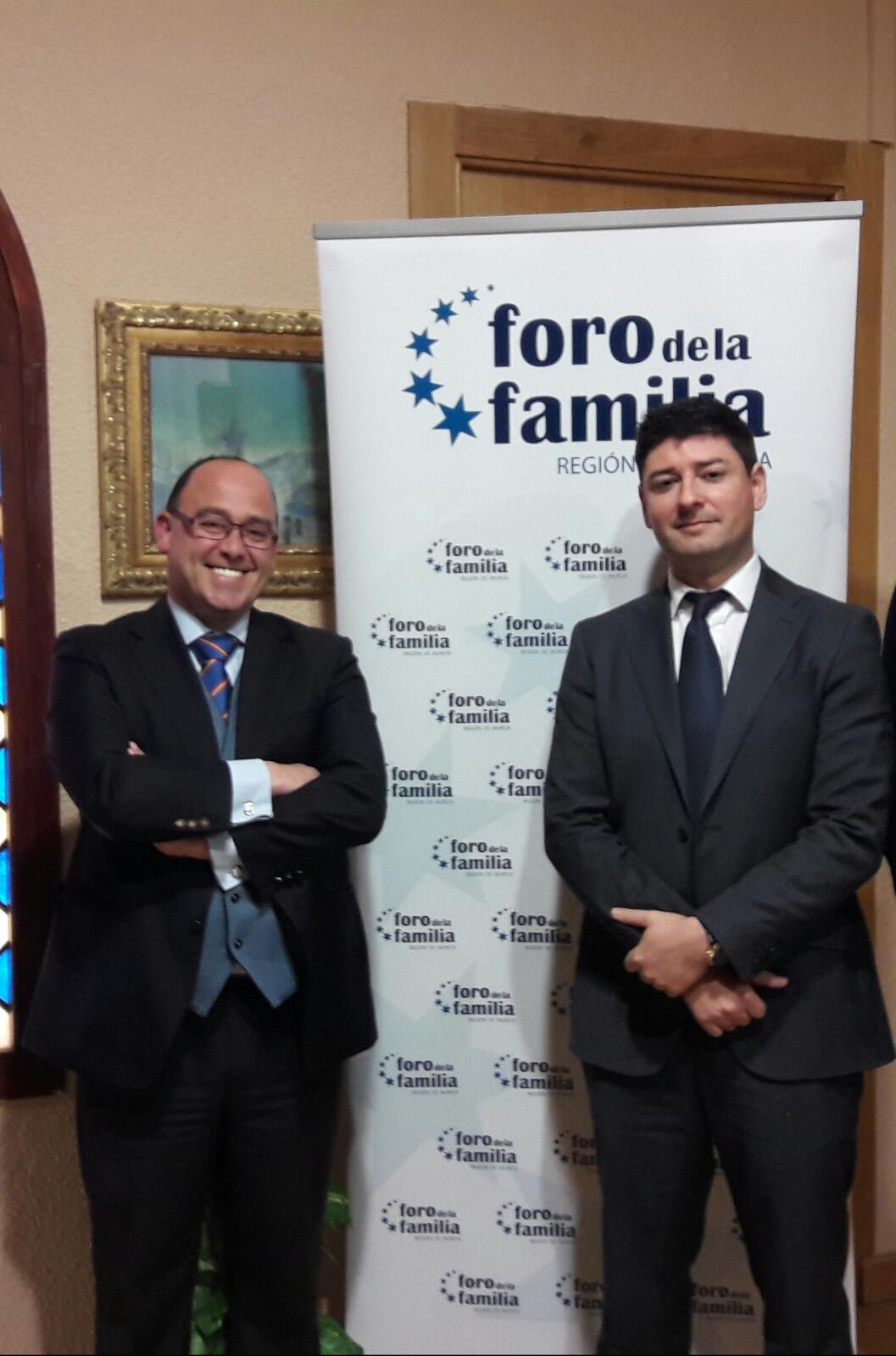 Alfonso y Gabriel, Presidentes entrante y saliente, respectivamente.