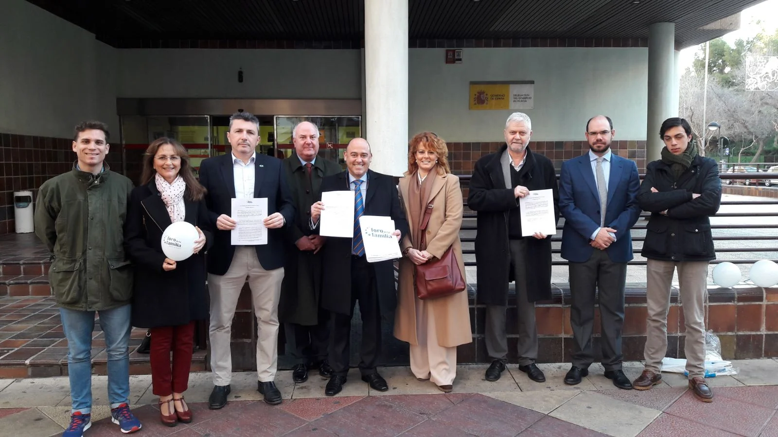 Escrito remitido por el Foro de la Familia Murcia a Don Mariano Rajoy Brey