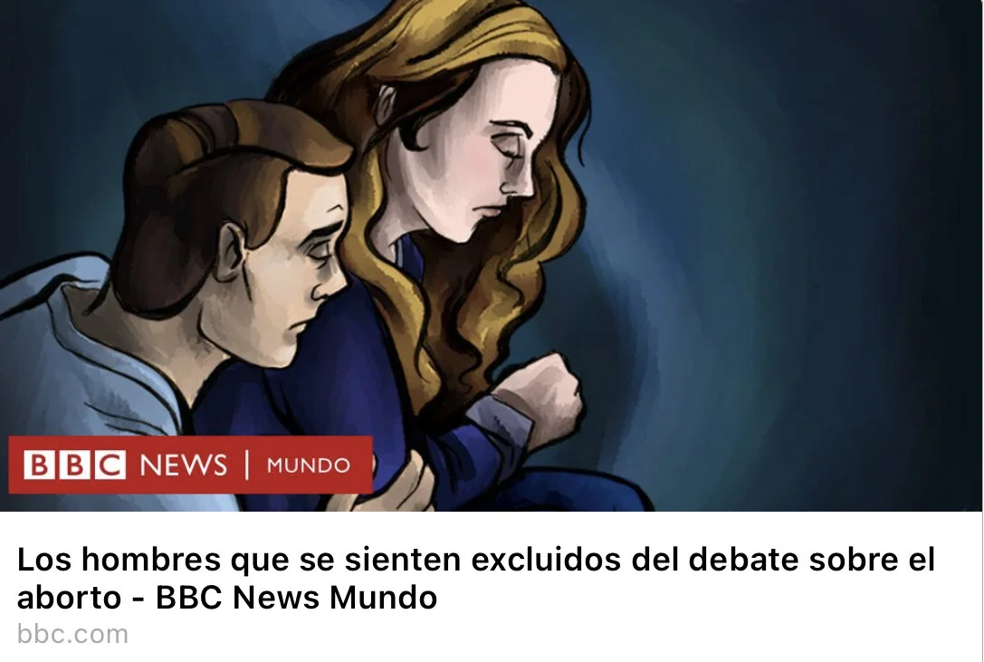 La prensa amordaza la opinión masculina sobre el aborto